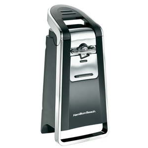 lot 2139 image: Hamilton Beach - SmoothTouch Electric Can Opener - ChromeBlack