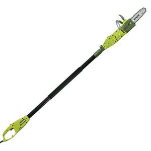 lot 2167 image: Sun Joe - SWJ806E 2-in-1 Electric Convertible Pole Chain Saw - Green
