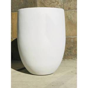 lot 3059 image: 21.7 Lightweight Concrete Outdoor Bowl Planter Pure White - Rosemead Home & Garden, Inc.
