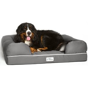 lot 3098 image: PetFusion Ultimate Dog Bed & Lounge XL with Solid Memory Foam