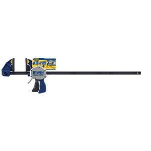 lot 6070 image: Irwin Quick-Grip XP600 24 in. x 3.75 in. D Resin Bar Clamp 600 lb. 1 pc.
