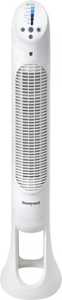 lot 6076 image: Honeywell Home - QuietSet Tower Fan - White