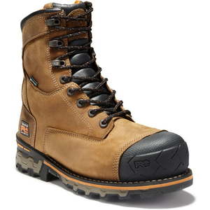 lot 7910 image: Timberland PRO Boondock Men s Brown Comp Toe EH WP 8 Inch (9.5 M)
