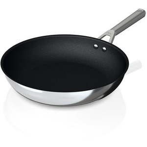 lot 10365 image: Ninja - Foodi NeverStick Stainless 12-Inch Fry Pan - Stainless Steel