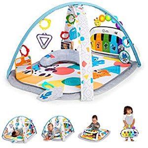 lot 10427 image: Baby Einstein 4-in-1 Kickin Tunes Music and Language Play Gym and Piano Tummy Time Activity Mat (B07MPCCDM7)