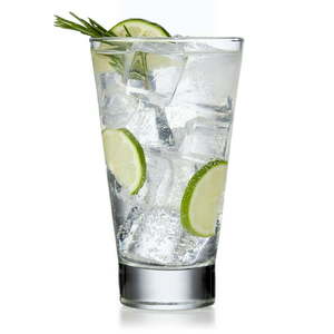 lot 10437 image: Libbey Modern Bar Essentials Hi-Ball Glasses 12-ounce Set of 6