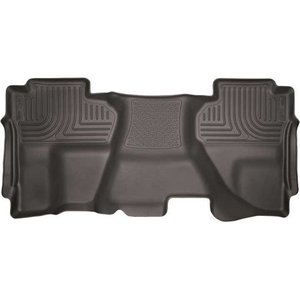 lot 10448 image: Husky Liners 2nd Seat Floor Liner Fits 14-18 SilveradoSierra 1500 Double Cab