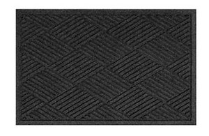 lot 3140 image: Aqua Shield Floor Mat 39x24 Blue&nbsp(stock photo approximate)