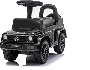 lot 1736 image: Mercedes G-Wagon Push Car, Black Ride On Toy