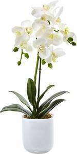 lot 2154 image: Artificial Orchid Plant 28 Tall VASE IS BROKEN&nbsp(stock photo approximate)