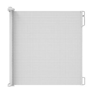 lot 2208 image: Perma Retractable Baby Gate - White