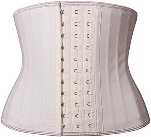 lot 6068 image: YIANNA Short Torso Waist Trainer Corset for Tummy Control Underbust Sports Workout Hourglass Body Shaper 2XL Women 1