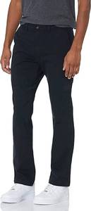 lot 10390 image: Amazon Essentials Mens Athletic Black Slacks, 36Wx32L