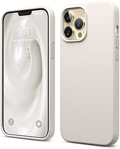 lot 10394 image: Elago Silicone Case For Iphone 13 Pro Max, Stone