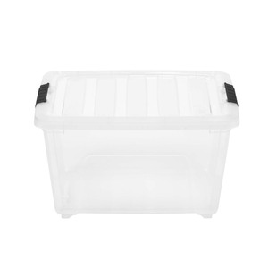 lot 7877 image: Iris USA Plastic Tub With Lid