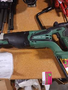 lot 5089 image: Hitachi Cordless Reciprocating Saw (manual included)