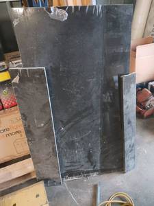 lot 5178 image: Granite Pieces(covered with protection film) Absolute Black 2cm