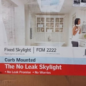 lot 5187 image: No Leak Skylight Unopened