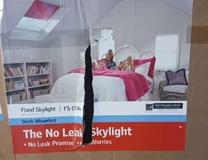 lot 5188 image: Large fixed no leak skylight