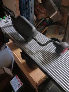 lot 5211 image: Miscellaneous Items, Including a lever, radiator part, cup holders, snowblower chute, Battery covers