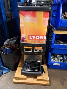 lot 5103 image: Lyons Juice and Beverage Dispenser