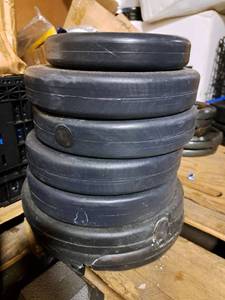 lot 5224 image: (6) 5 lb Weights