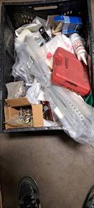 lot 32481 image: Lot of Miscellaneous Car PartsTools & 1 Regent Reflector FloodLight