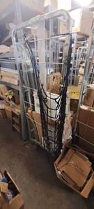 lot 32495 image: Metal Racks (contents not included)