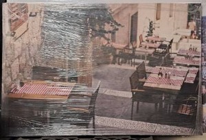 lot 5342 image: 72in�42in Picture of Inside a Resturant