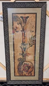 lot 5349 image: 47in�23in Picture with Frame Home Decor