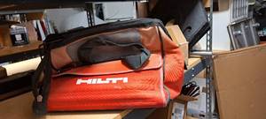 lot 5433 image: 16in Red HILTI Heavy-duty Toolbag