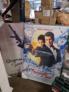 lot 7006 image: Lot of (2) James Bond Plaks
