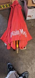 lot 8003 image: Outdoor Captain Morgan Umbrella
