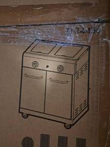 lot 5123 image: Kenmore PG-OK005 Cooking Station with Right Side Sear Burner and Left Side Burner with Griddle