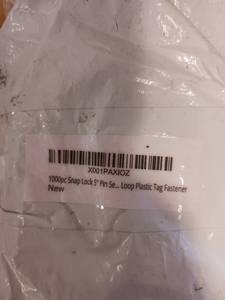 lot 5360 image: Lot of zip ties and snap locks