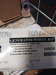lot 5379 image: Unopened North Star Generator Wheel Kit Only