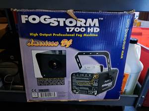 lot 6512 image: Fog Storm 1700 HD - Untested with Fluid