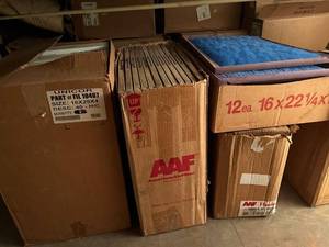 lot 4016 image: furnace filter lot, multiple sizes see pictures