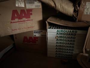 lot 4017 image: furnace filter lot, multiple sizes see pictures