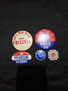lot 8715 image: lot of old presidential pins