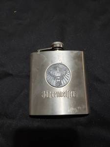 lot 8774 image: jagermeister flask