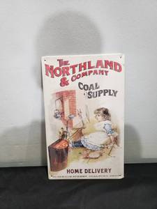 lot 8825 image: Northland Co. metal sign