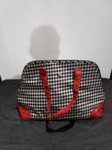 lot 8844 image: protocol designer blackwhite handbag