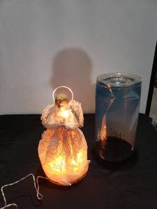 lot 8853 image: lighted angel tree topper wpkg