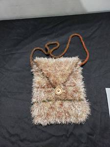 lot 8867 image: furry designer purse