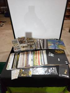 lot 8913 image: lot of scrapbook papwestickersplastic 12x12 case