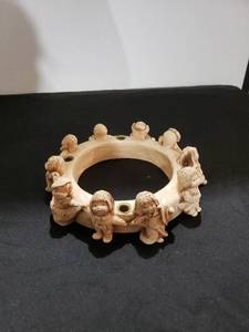 lot 8962 image: retro candle circle