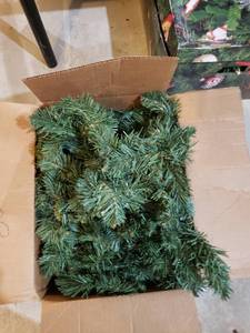 lot 9179 image: box full of garland
