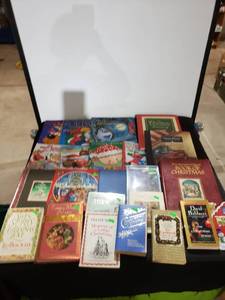 lot 9215 image: lot of Christmas books
