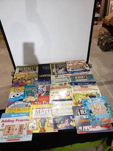 lot 9222 image: lot of childrens learning books